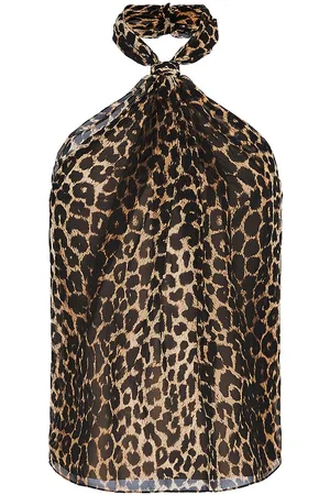 Saint Laurent Top Marcel Cravate in