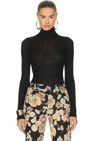 Saint Laurent Long Sleeve Sweater in
