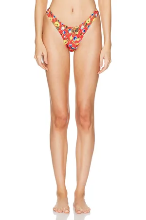 Heavy Manners High Cut Cheeky Bikini Bottom in