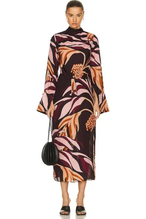 JOHANNA ORTIZ New Symbols Ankle Dress in