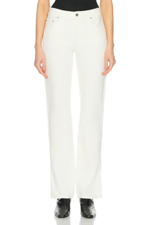 GRLFRND Hailey Low Rise Boot With Slit Hem Jeans in