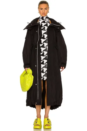 Bottega Veneta Cotton Metal Twill Parka in