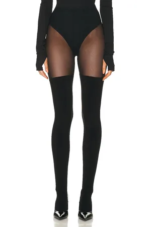 Norma Kamali Thigh High Spliced Legging in