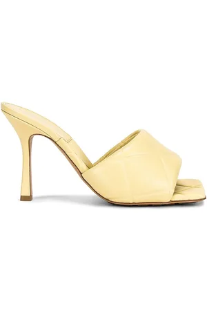 Bottega Veneta Rubber Lido Mule Sandals in