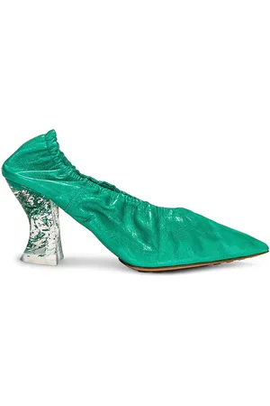 Bottega Veneta Almond Slip-On Pumps in