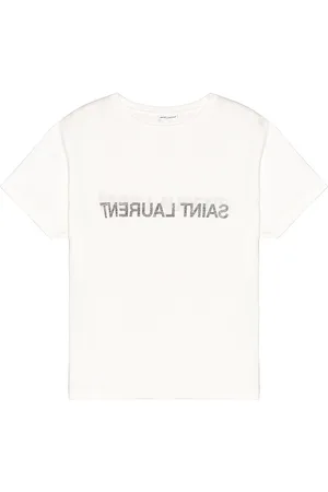 Saint Laurent Col Rond T-Shirt in