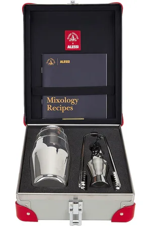 Globetrotter X Alessi Cocktail Set in Light Grey in