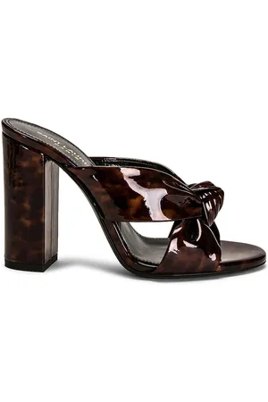 Saint Laurent Loulou 100 Mule Sandals in