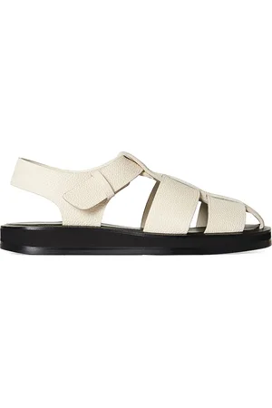 The Row Fisherman Leather Sandals in
