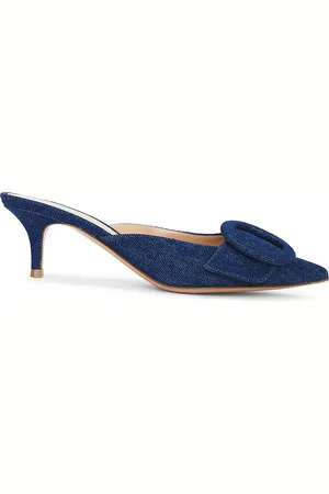 Gianvito Rossi Portofino Mules in