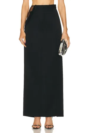 Grace Peek Open Thigh Skirt in