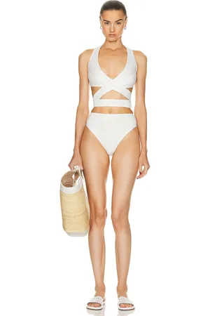 Alaïa Criss Cross Bikini Set in
