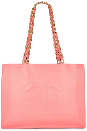 CHANEL Lambskin Jumbo Timeless Shopper Tote Bag in