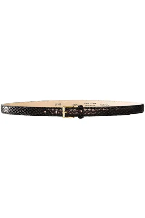 AUREUM Snake Embossed Belt in