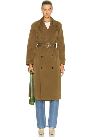 Bottega Veneta Tech Nylon Trench Coat in