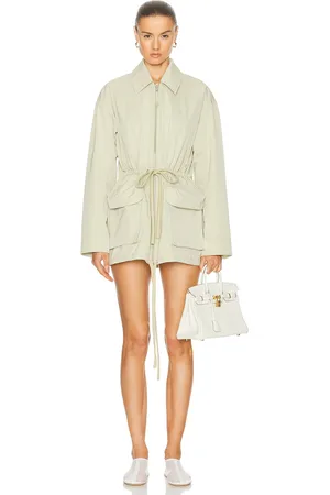 GRLFRND Tech Gabardine Parka Jacket in