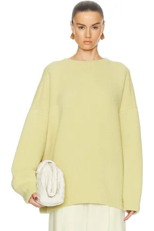 FEAR OF GOD Virgin Wool Boucle Straight Neck Relaxed Sweater in