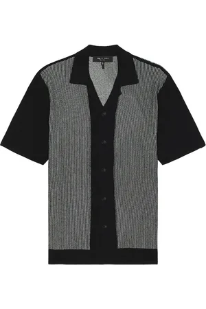 RAG&BONE Harvey Knit Camp Shirt in