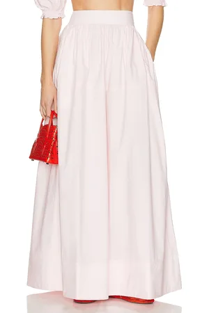 Helsa Poplin Maxi Skirt in