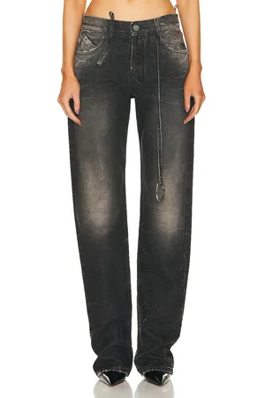 The Attico Denim Straight Leg in