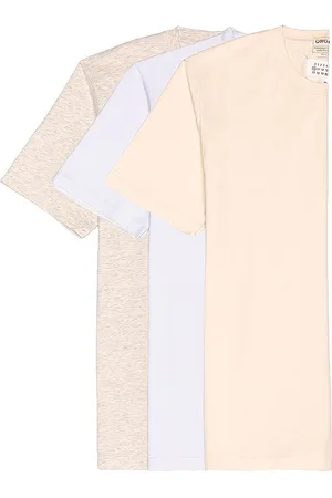Maison Margiela 3 Pack in White Ivory & Oatmeal