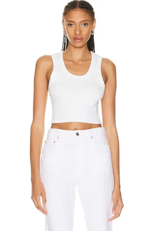 AGOLDE Cropped Poppy Tank in
