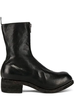 GUIDI PL2 Full Grain Horse Front Zip Boot in