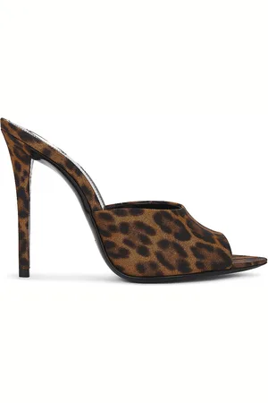 Saint Laurent Goldie Mule Sandal in