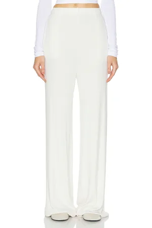 SPRWMN Rib Wide Leg Pant in