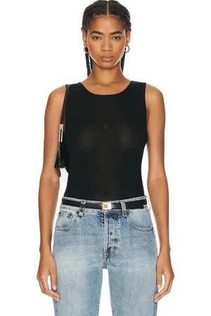 Saint Laurent Jersey Tank Top in