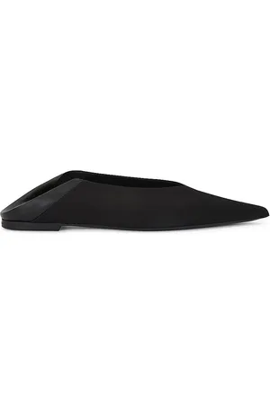 Saint Laurent Carolyn Flat Slipper in