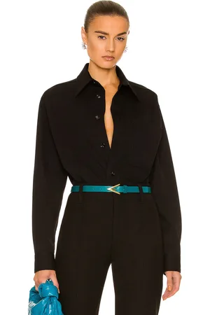 Bottega Veneta Oversized Grain De Poudre Shirt in