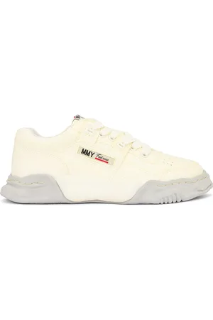 Maison Mihara Yasuhiro Parker Original Sole Canvas Garment Dye Low Top Sneakers in