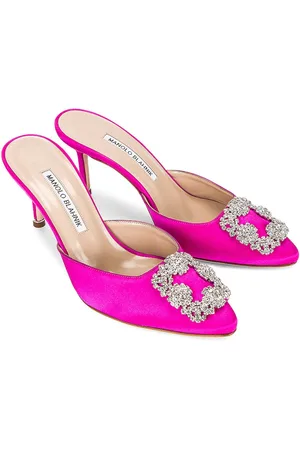 Manolo Blahnik Hangisi 70 Mule in