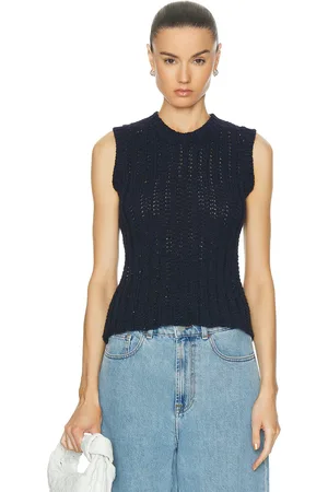 THE ELDER STATESMAN Reef Racer Tank Top in