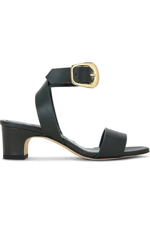 Manolo Blahnik Brutas 50 Leather Sandal in