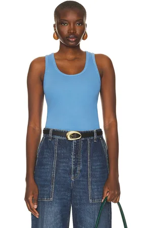 Bottega Veneta Stretch Cotton Rib Tank Top in