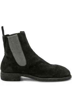 GUIDI Suede Chelsea Boots in