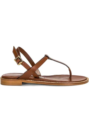 Manolo Blahnik Leather Hata 10 Sandal in