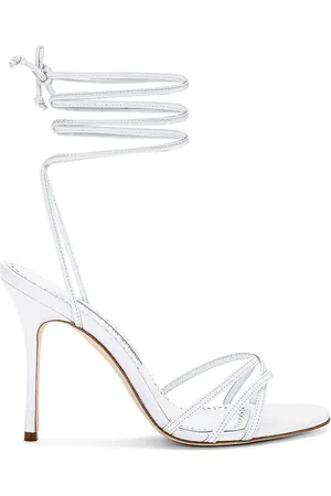 Manolo Blahnik Leva 105 Leather Sandal in