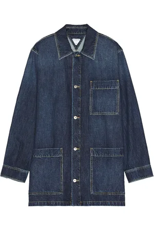 Bottega Veneta Original Medium Wash Indigo Jacket in