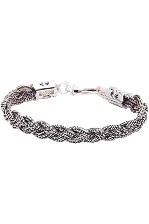 EMANUELE BICOCCHI Flat Braided Bracelet in