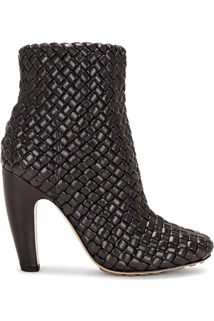 Bottega Veneta Mini Lido Weave Ankle Boots in