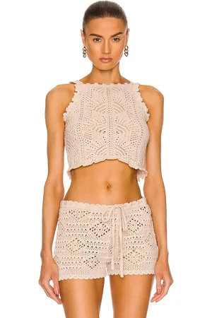 Saint Laurent Crochet Top in