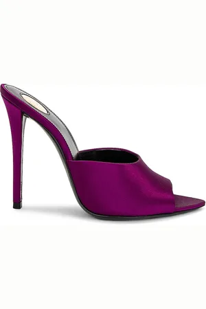 Saint Laurent Goldie Mule Sandal in