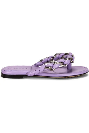 Bottega Veneta Dot Flat Sandals in