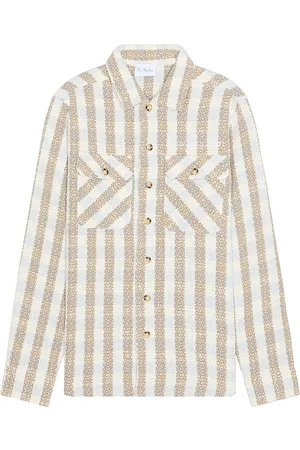 BLUE SKY INN Boucle Long Sleeve Shirt in
