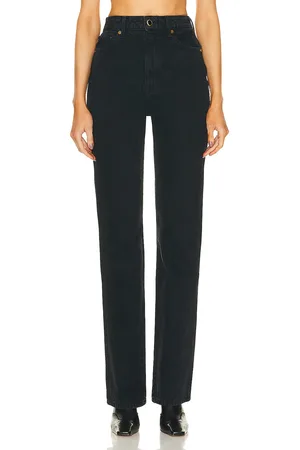 Khaite Danielle Slim Straight Leg in