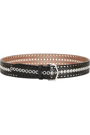 Alaïa Vienne Leather Belt in