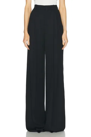 Saint Laurent Wide Leg Trouser in